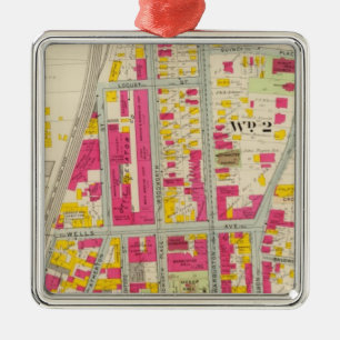 Yonkers, New York 7 Ornament Aus Metall