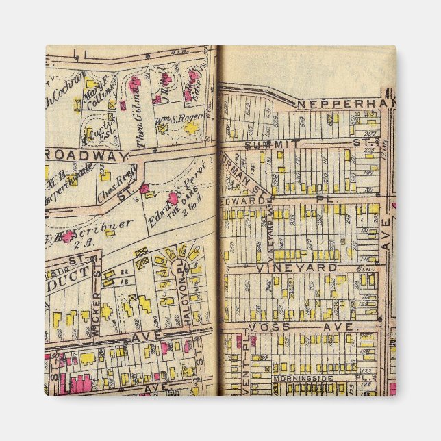 Yonkers, New York 9 Magnet (Vorne)