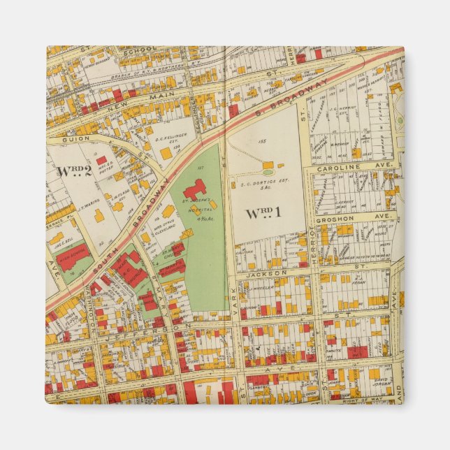 Yonkers New York Magnet (Vorne)