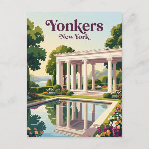 Yonkers, New York Postkarte