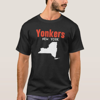 Yonkers New York Usa State America Travel New York T-Shirt