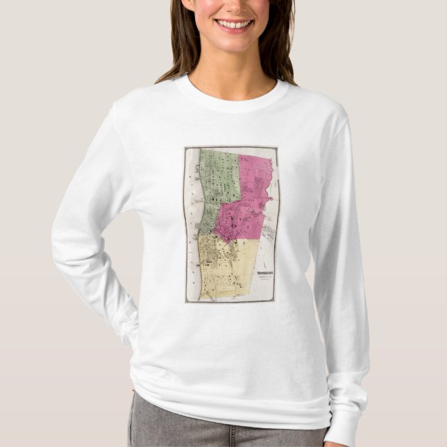 Yonkers, NY Atlas T-Shirt (Vorderseite)