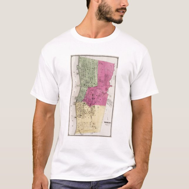 Yonkers, NY Atlas T-Shirt (Vorderseite)