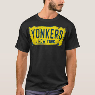 Yonkers NY Old New York License Plate erschüttert T-Shirt