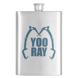 Yoo Ray (Ouray) Eisklettern Flachmann