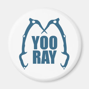 Yoo Ray (Ouray) Eisklettern Magnet