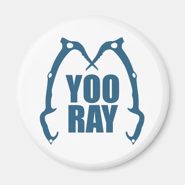 Yoo Ray (Ouray) Eisklettern Magnet (Vorne)