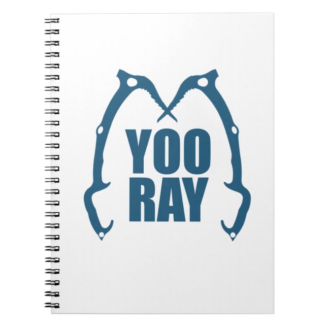 Yoo Ray (Ouray) Eisklettern Notizblock (Vorderseite)