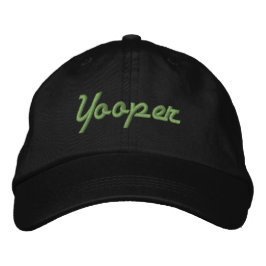 "Yooper" Baseball-Hut Bestickte Baseballkappe