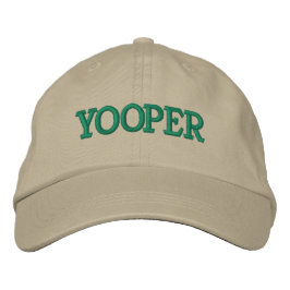 "Yooper" Baseball-Hut Bestickte Baseballkappe