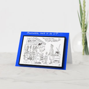 Yooper not a Yard Sale Grußkarte Karte