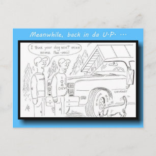 Yooper Peemail Postkarte