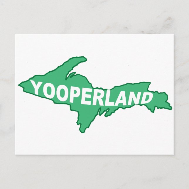 Yooperland Postkarte (Vorderseite)