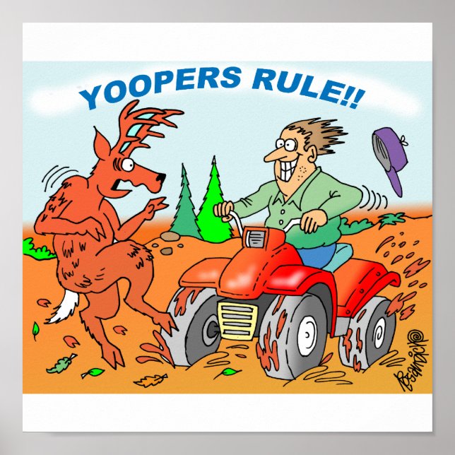 Yoopers Rule! Sauna Poster (Vorne)