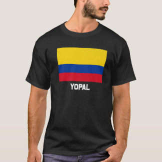 Yopal Colombia Flag Emblem Escudo Bandera Crest T-Shirt