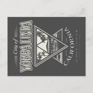 YORBA LINDA - ORANGE KALIFORNIEN POSTKARTE