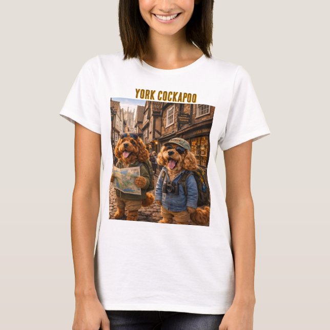 York Cockapoo T Shirt Geschenk (Vorderseite)