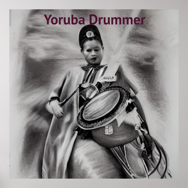 York Drummer Poster (Vorne)