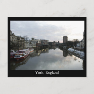 York, England Postkarte
