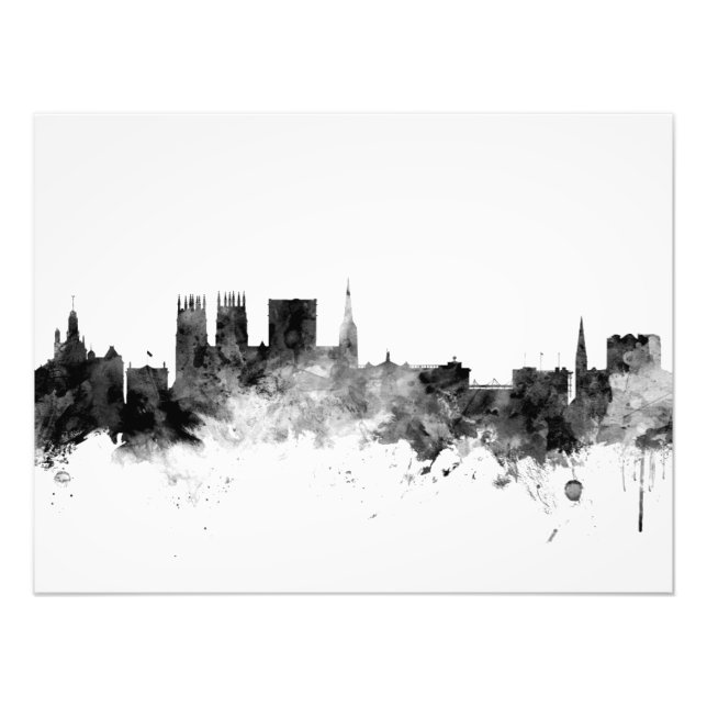 York England Skyline Fotodruck (Vorne)