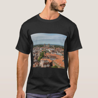 York England UK Rooftops und York Minster Cathedra T-Shirt