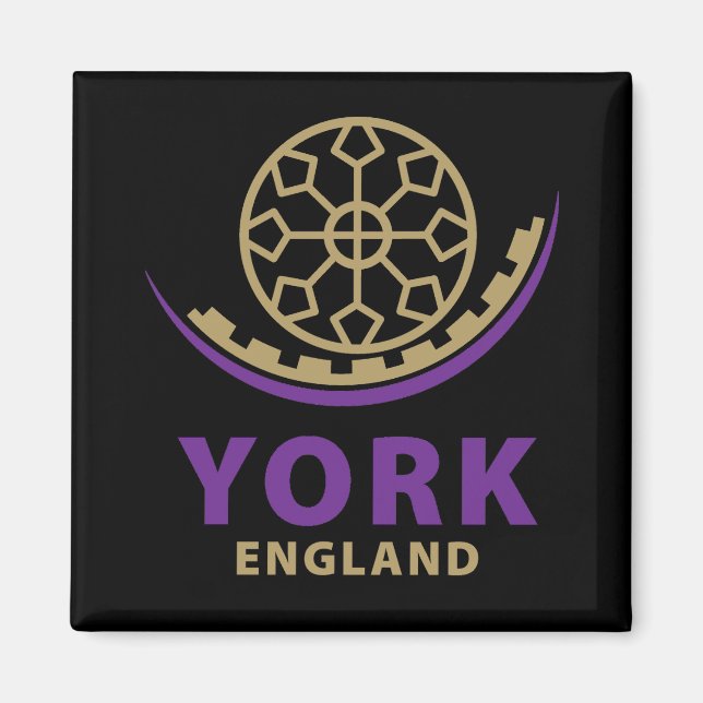 York England United Kingdom Magnet (Vorne)
