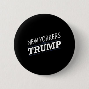 York für Trump 2024 - Zweite Präsidentenwahl Button