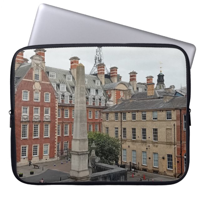 York Gebäude Laptopschutzhülle (Vorderseite)