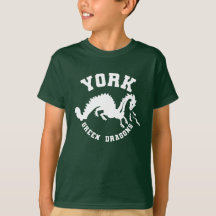 York Green Dragons Kid's T - Shirt - Green