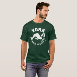 York Green Dragons Men's Basic T - Shirt - Green
