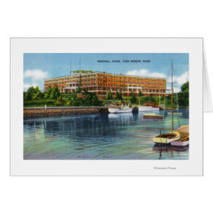 York-Hafen-Ansicht des Marshall-Hauses