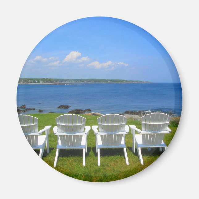 York Harbour View Magnet (Vorne)
