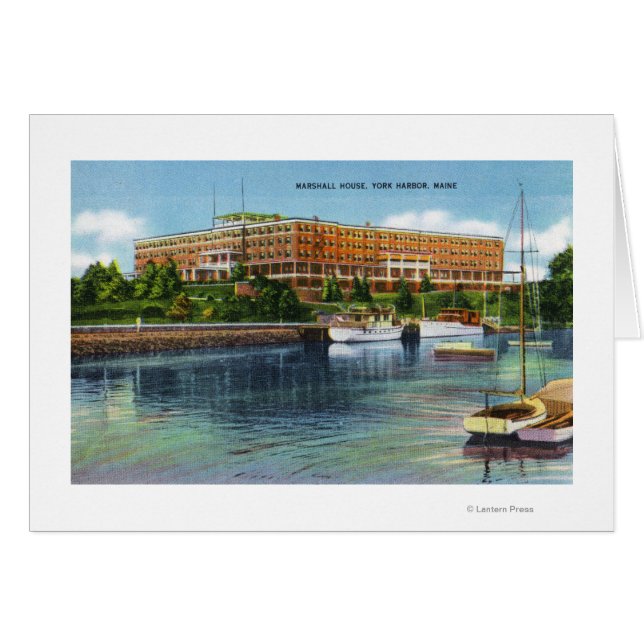 York Harbour View of the Marshall House (Vorderseite (Horizontal))