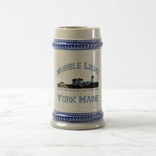 York Maine Bierglas