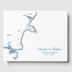 York Maine Cape Neddick Wedding Gästebuch