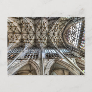 York Minster Cathedral Postkarte