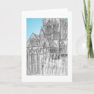 York Minster Christmas Card Feiertagskarte
