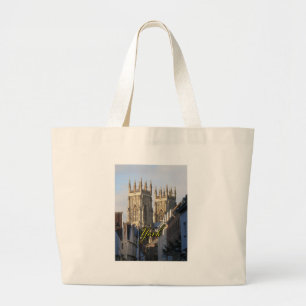 York Minster England Jumbo Stoffbeutel