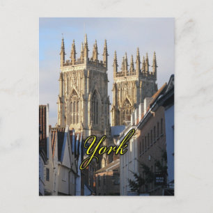 York Minster England Postkarte