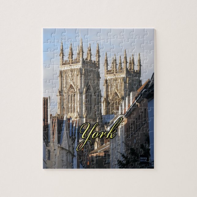 York Minster England Puzzle (Vertikal)