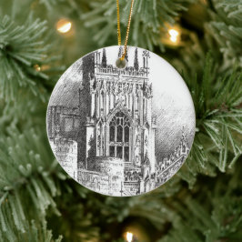 York Minster - Keramik Ornament