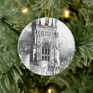 York Minster - Keramik Ornament