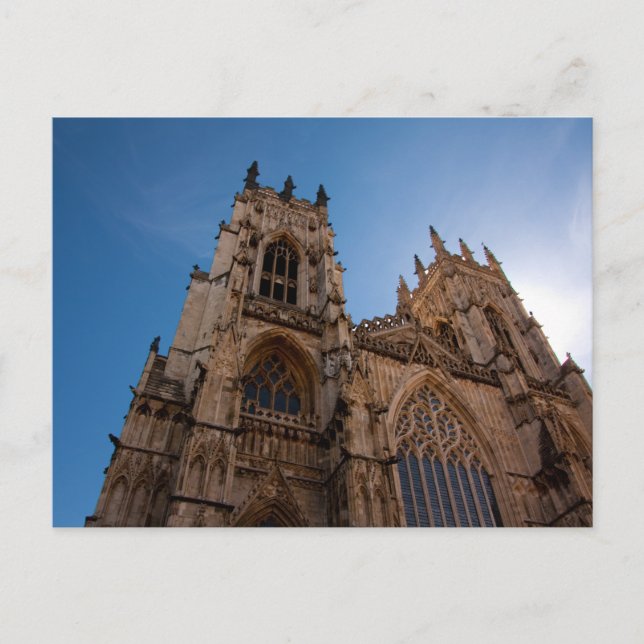 "york Minster" Postkarte (Vorderseite)