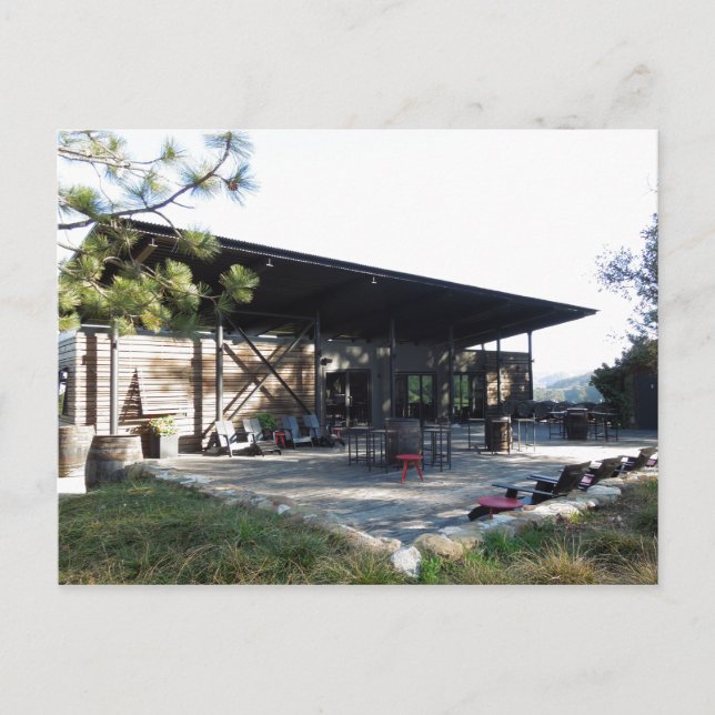 York Mountain Delling Room, Paso Robles Postkarte (Vorderseite)
