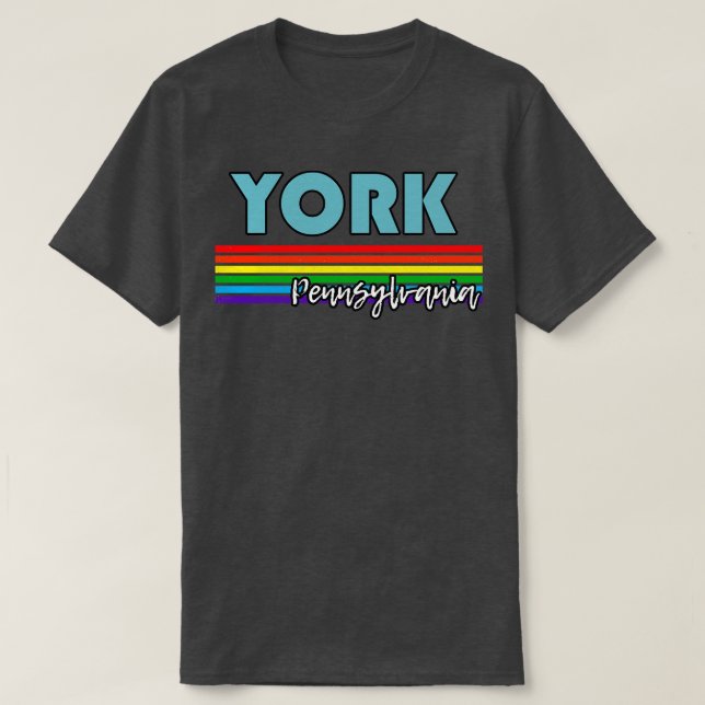 York Pennsylvania Pride York LGBT Geschenk LGBTQ S T-Shirt (Design vorne)