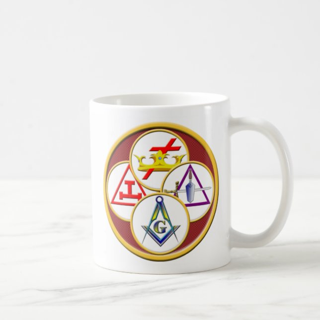 York-Ritus KREISTasse und STEIN Kaffeetasse (Rechts)