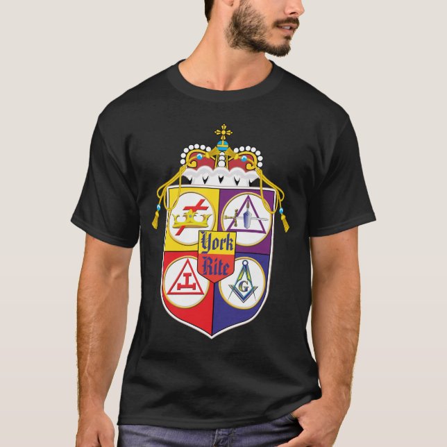 York-Ritus-Schild T-Shirt (Vorderseite)