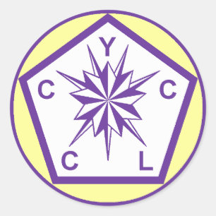 York-Ritus-souveräner Uni-Aufkleber Runder Aufkleber