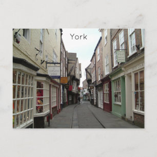 York Shambles Postkarte