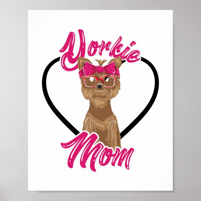 Yorki-Mama Poster (Vorne)
